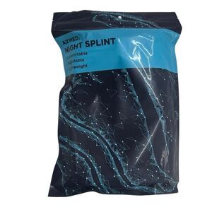 NWT AZMED 2020 Women's Black Adjustable Plantar Fasciitis Night Splint